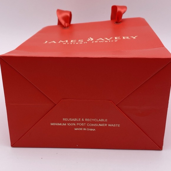 James Avery Jewelry‎ Presentation Gift Box Flannel Pouch Bag Tissue Mother's Day - Picture 8 of 11